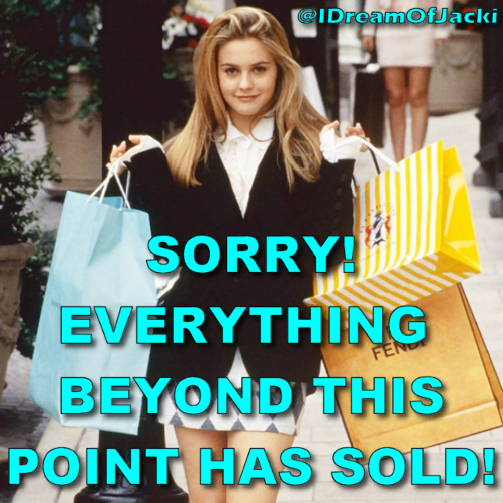 Everything past this point has sold.